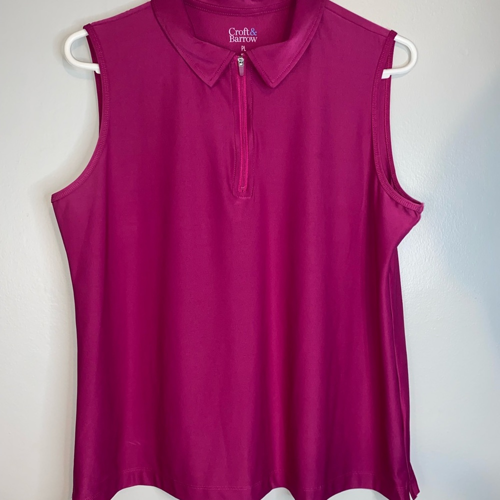 Croft & Barrow Women's Tank Top - Fuchsia
